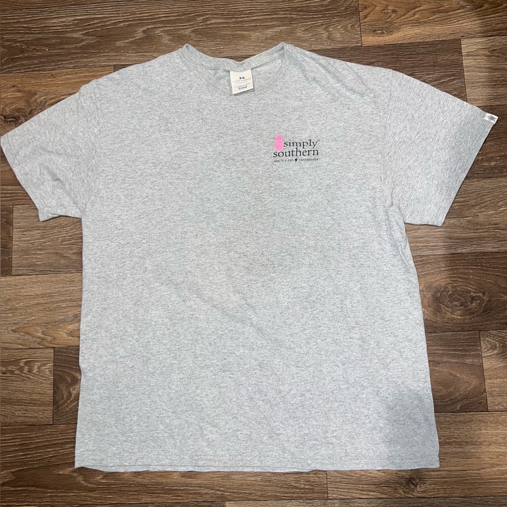 Simply Southern Light Gray Women’s Tee